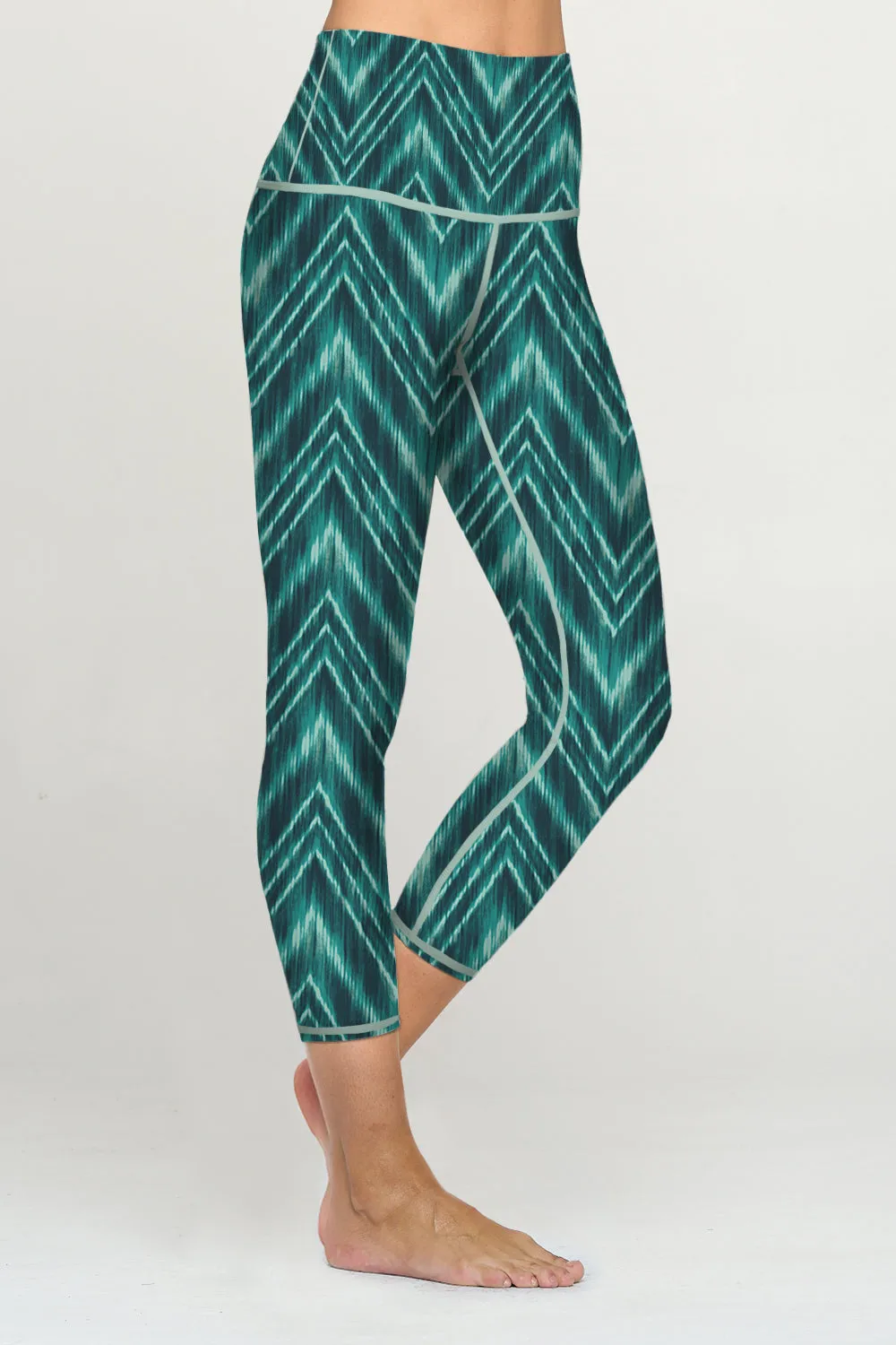 Mia -  Electric Green - 7/8 Legging (High-Waist) - LIMITED EDITION