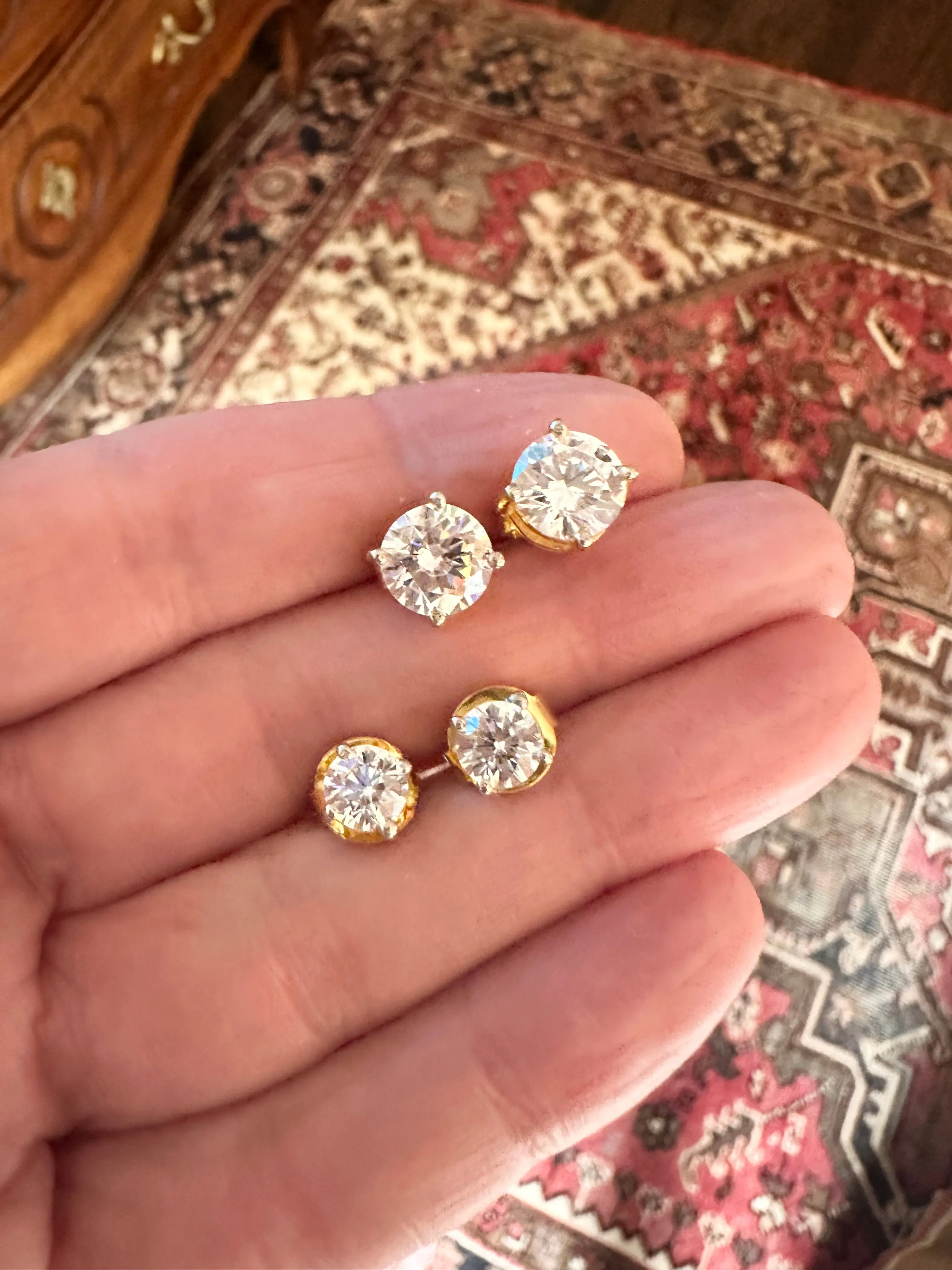 Moissanite Diamond Studs | SALE