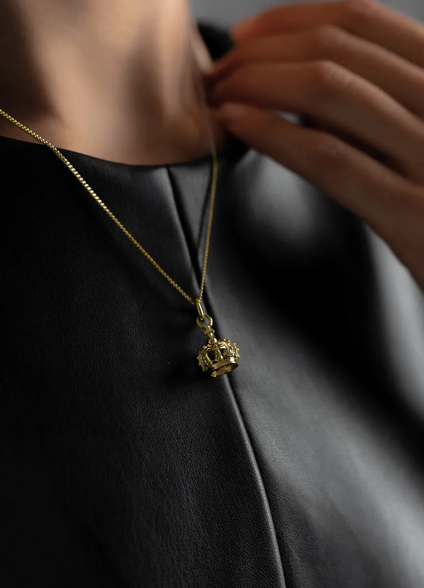 Necklace | The Crown | Gold Plated