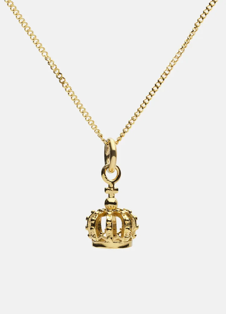 Necklace | The Crown | Gold Plated