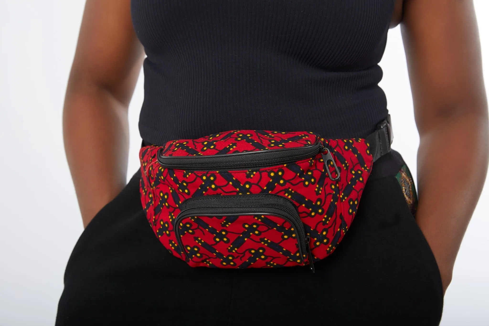 New in : African Print Fanny Waist Bag