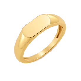 Oval Signet Ring