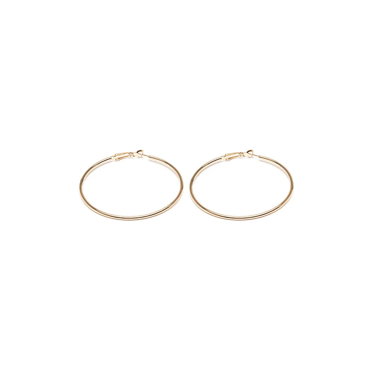 Oversized Thin Hoop Earrings