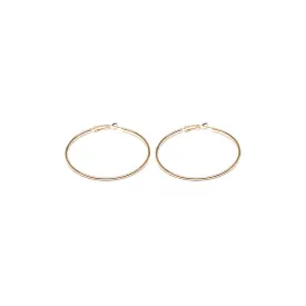 Oversized Thin Hoop Earrings