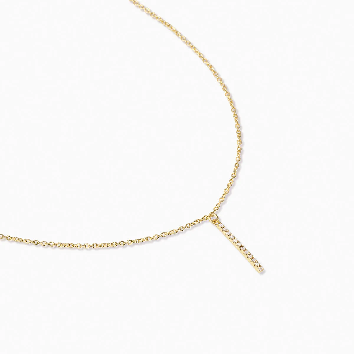 Pillar Vermeil Necklace