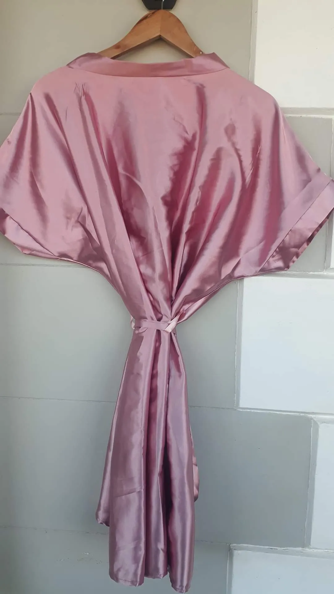 Plain Satin Dressing Gowns