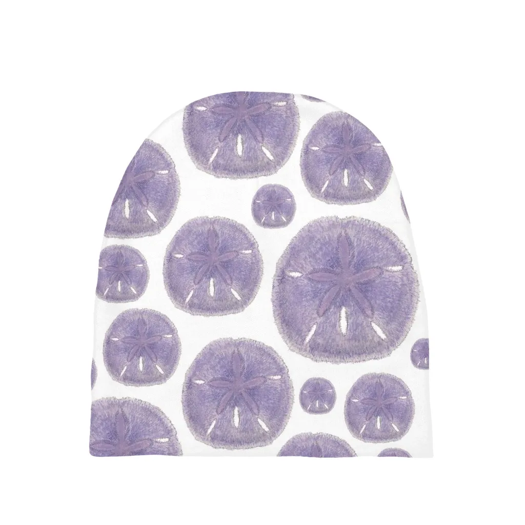 Purple Sand Dollar Baby Beanie