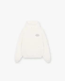 Represent Owners Club Stamp Hoodie - Flat White