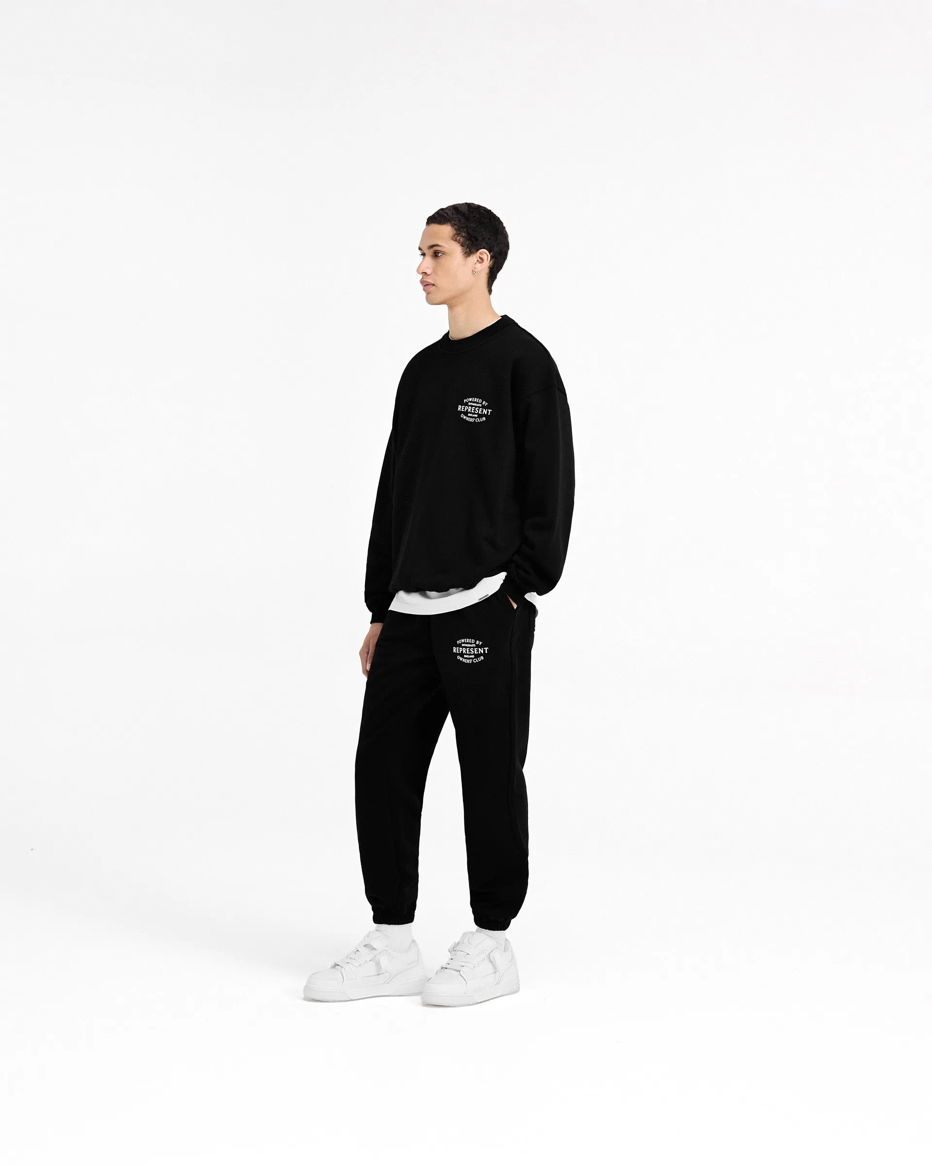 Represent Owners Club Stamp Sweater - Jet Black