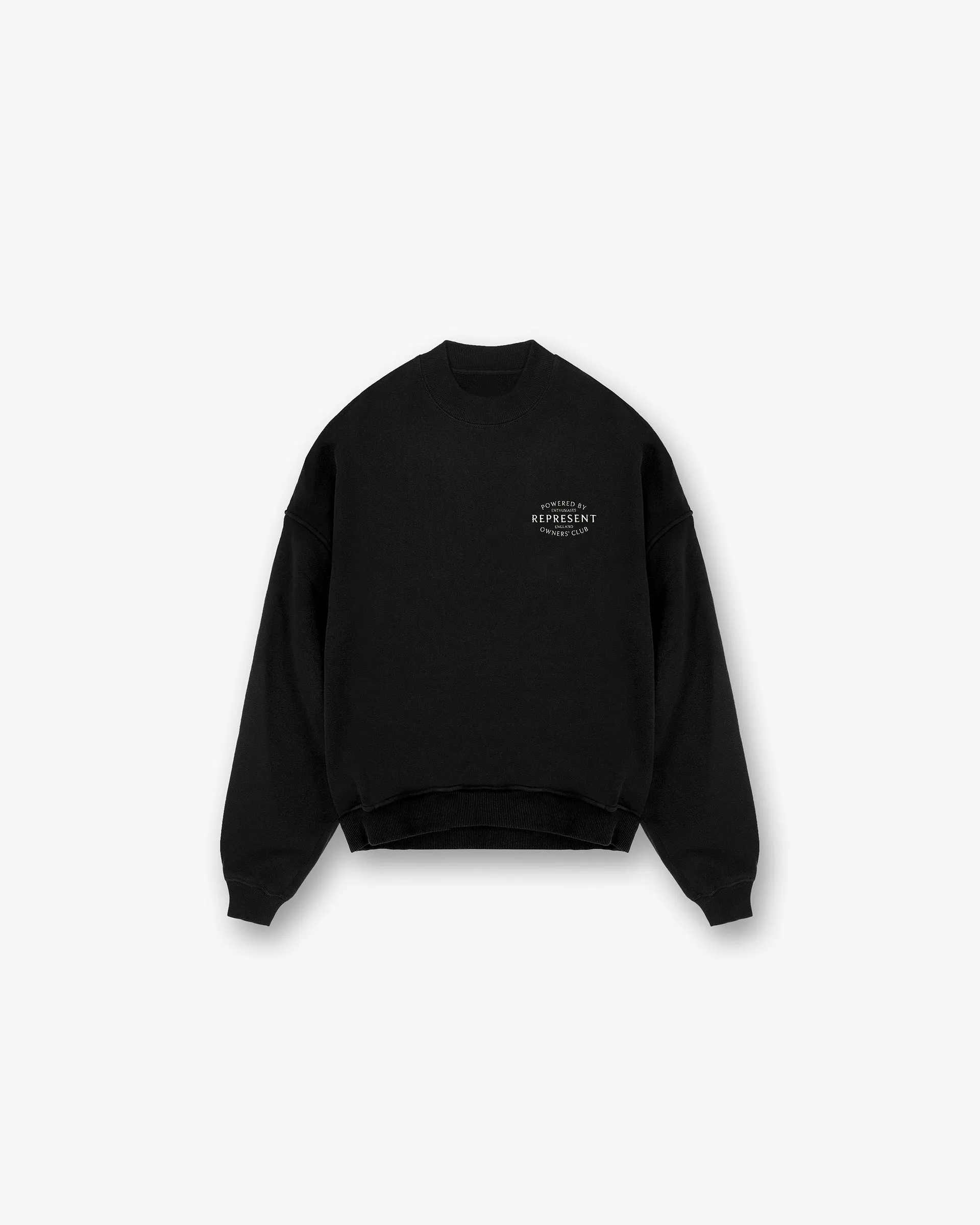 Represent Owners Club Stamp Sweater - Jet Black