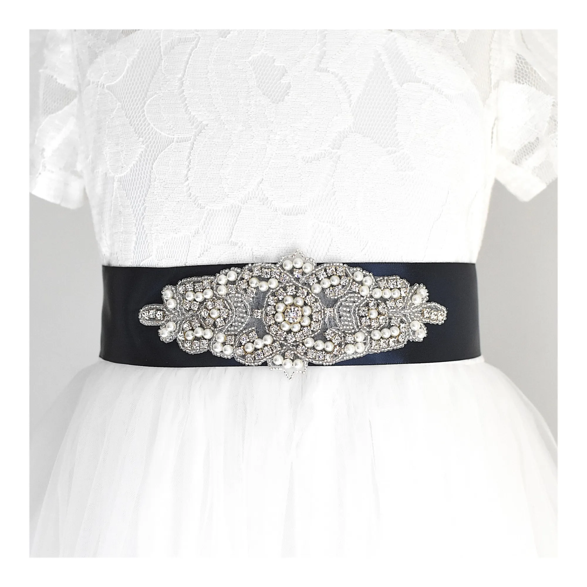 Rhinestone wedding belt - Style 104