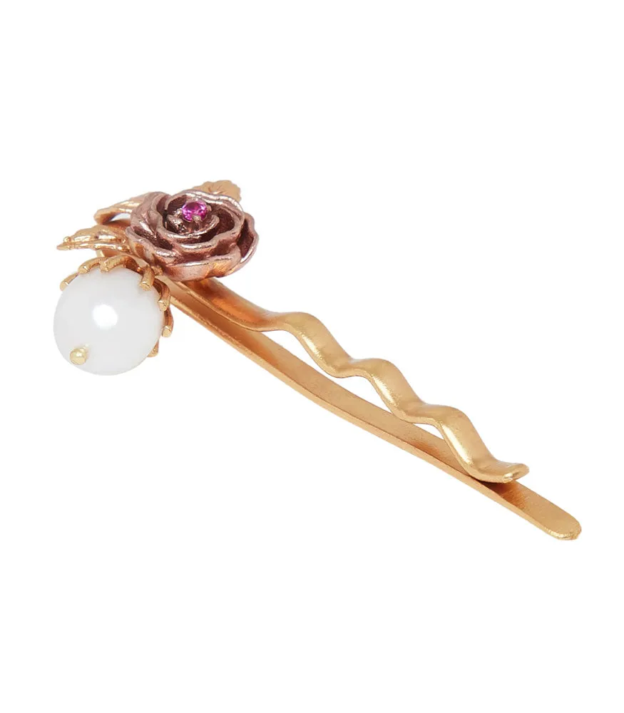 Rose-y Affair Bobby Pins