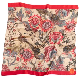 silk scarf - marigold chintz