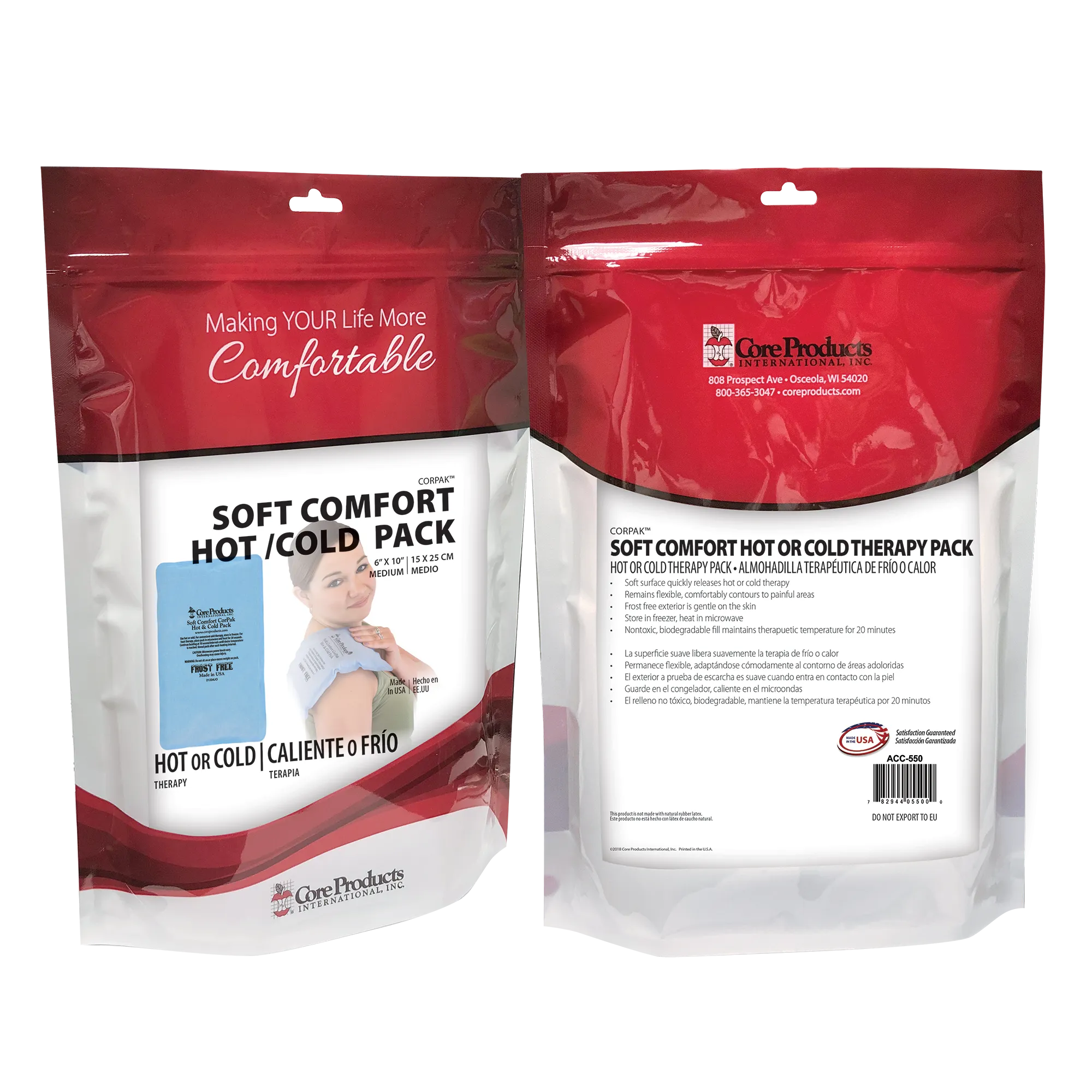 Soft Comfort CorPak Hot & Cold Therapy Packs