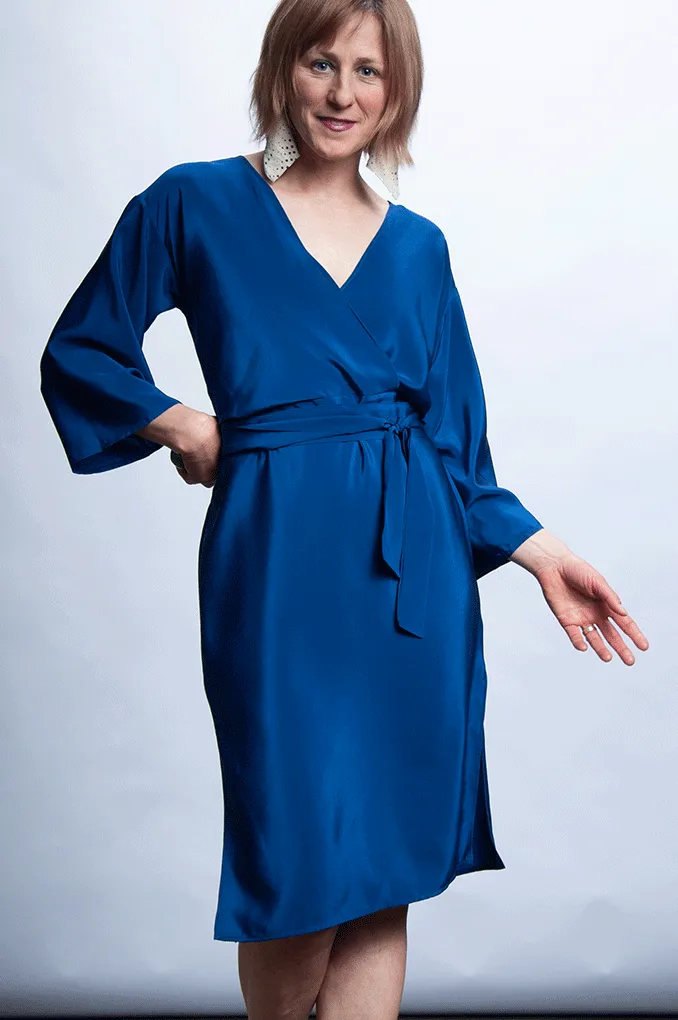 Stage Left Dress - Indigo