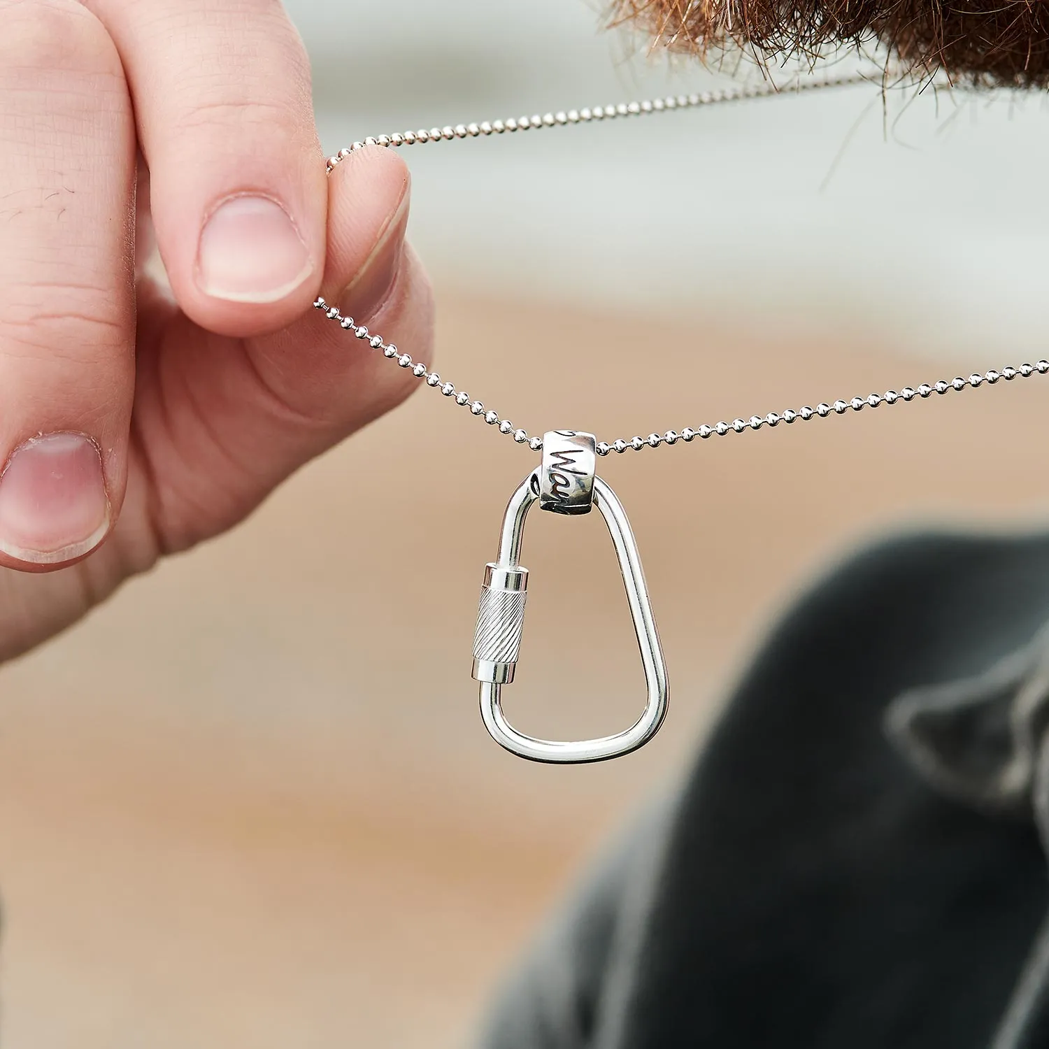 Sterling Silver Ball Chain Necklace