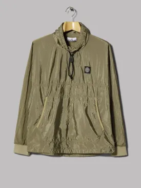 Stone Island Nylon Metal Rip Stop Draw Neck Smock (Coreteccia)