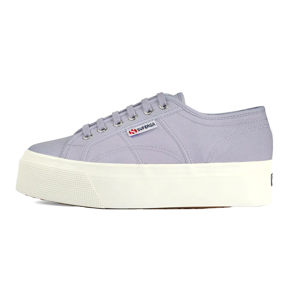 Superga 2790 Flatform Violet Light Full Avorio