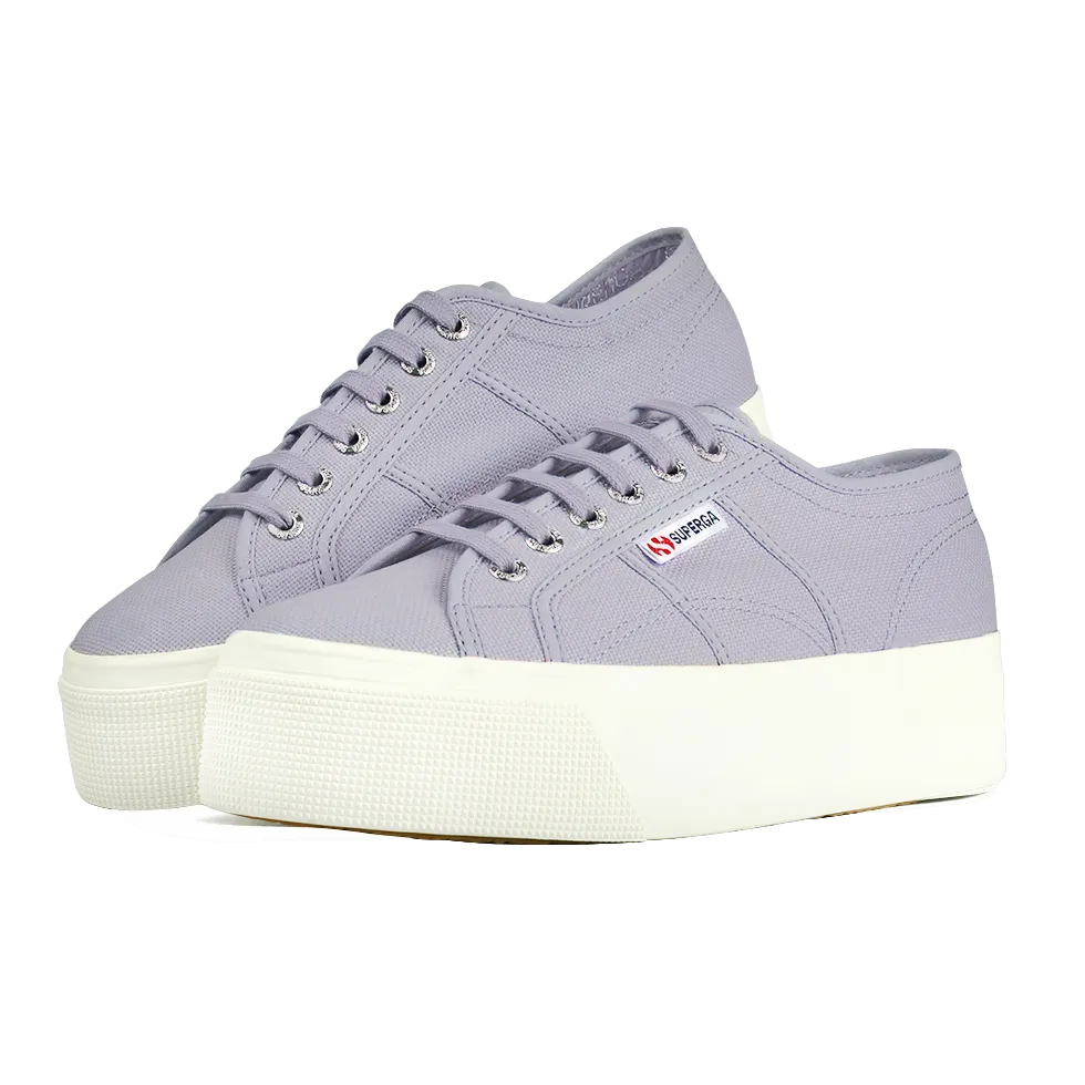 Superga 2790 Flatform Violet Light Full Avorio