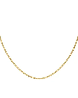 Swirl Chain 45 cm Gold