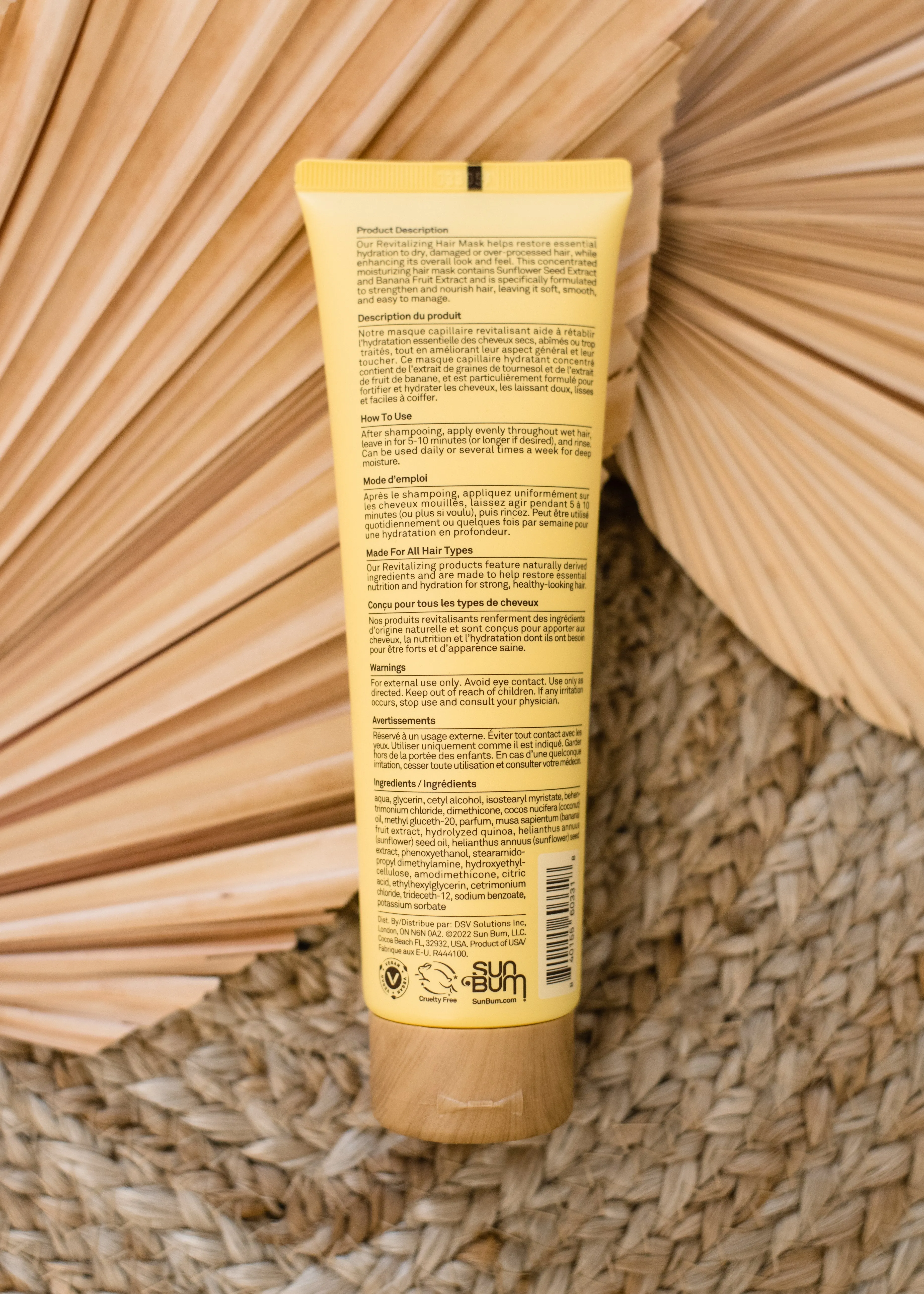 The Sun Bum Hair Mask