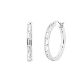 WAREE HOOP EARRINGS – SILVER