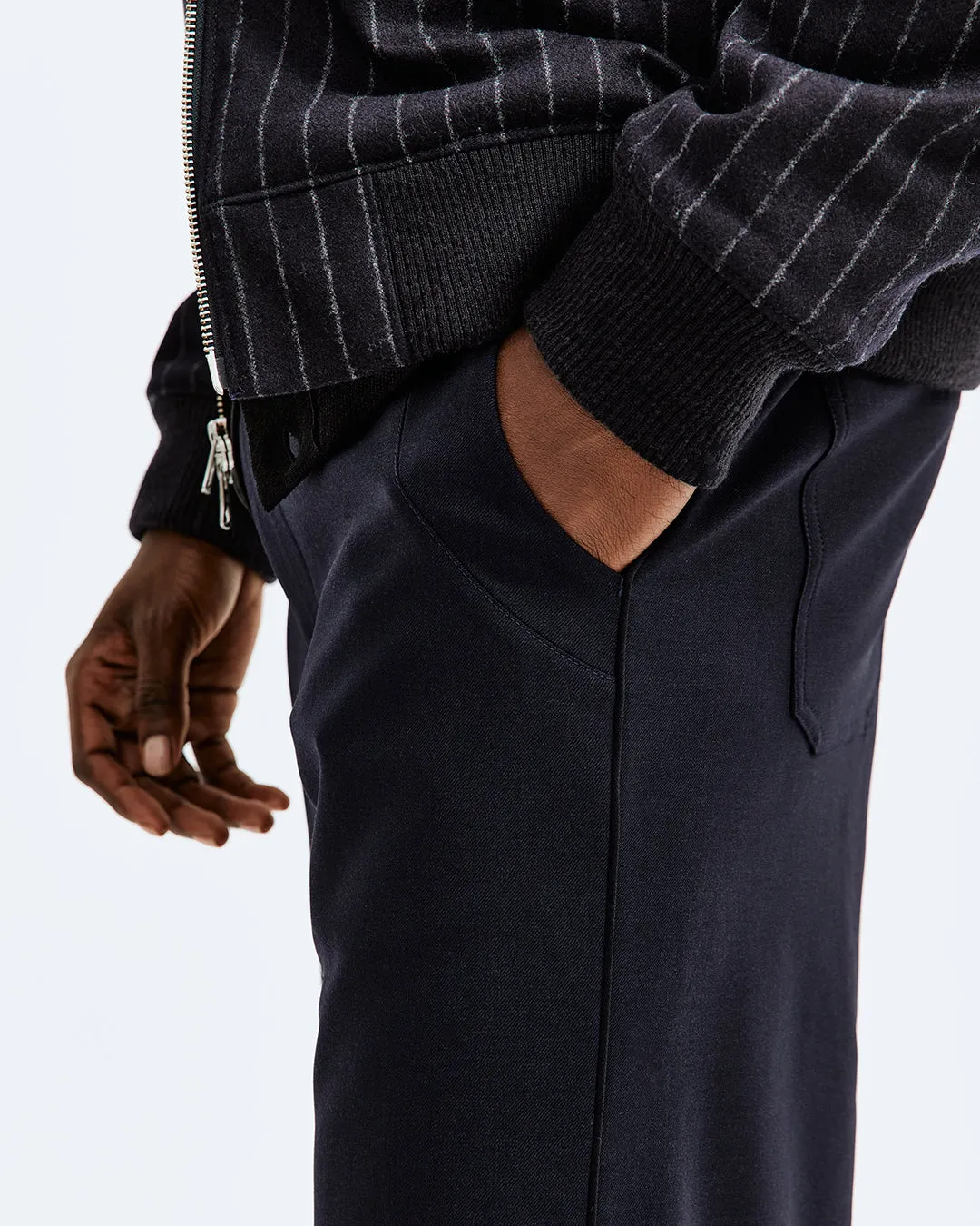 Wool Twill Rugby Pant